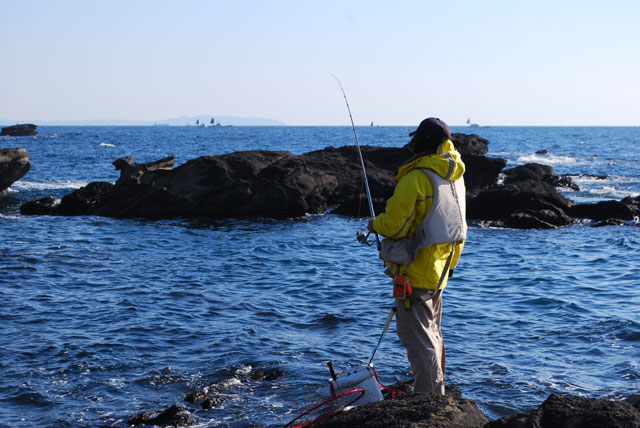 海苔でメジナを釣りまくれ 12 18 城ヶ島の磯 海苔餌 アオサ を使ったメジナ釣り